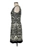 En Focus Studio Graphic Black Ivory Casual Dress Size 6 - photo 5
