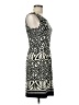 En Focus Studio Graphic Black Ivory Casual Dress Size 6 - photo 4