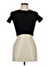 Zara Black Short Sleeve Turtleneck Size Med - Lg - photo 1