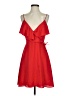 Bailey 44 100% Polyester Red Cocktail Dress Size 4 - photo 1