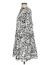 Unbranded 100% Polyester Animal Print Silver Casual Dress Size S - photo 5