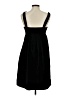 Lands' End Canvas 100% Polyester Solid Black Casual Dress Size 8 - photo 2
