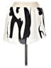 Unbranded 100% Polyester Graphic White Ivory Casual Skirt Size L - photo 1