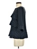 Ann Taylor 100% Polyester Blue 3/4 Sleeve Blouse Size S - photo 5