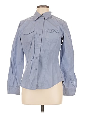 New York & Company Long Sleeve Button-Down Shirt (view 1)