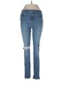 Ann Taylor LOFT Hearts Blue Jeans Size 30 waist - photo 1