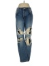 ONETEASPOON Graphic Blue Jeans Size 25 waist - photo 1