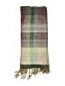Unbranded Plaid Green Tan Scarf One size - photo 2