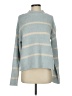 Altar'd State 100% Polyester Stripes Blue Turtleneck Sweater Size S - photo 1