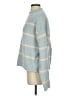 Altar'd State 100% Polyester Stripes Blue Turtleneck Sweater Size S - photo 5