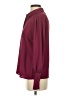 Halogen 100% Polyester Burgundy Long Sleeve Blouse Size XS - photo 5