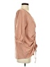 Assorted Brands Tan 3/4 Sleeve Blouse Size S - photo 4