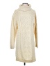 Stellah 100% Acrylic Ivory Turtleneck Sweater Size S - photo 1