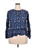 Matilda Jane Blue 3/4 Sleeve Blouse Size XXL - photo 1