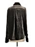 Gold Hawk 100% Polyester Metallic Black Long Sleeve Blouse Size S - photo 2