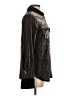 Gold Hawk 100% Polyester Metallic Black Long Sleeve Blouse Size S - photo 4