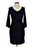 Lux II Solid Black Cocktail Dress Size 6 - photo 1