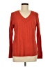 Ann Taylor LOFT Orange Pullover Sweater Size M - photo 1