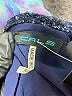 Cals 100% Polyester Solid Blue Cocktail Dress Size S - photo 7
