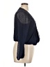 Mi ami 100% Polyester Blue Long Sleeve Blouse Size XL - photo 4