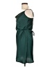 Shein 100% Polyester Solid Green Cocktail Dress Size L - photo 5