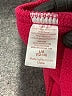 Faded Glory 100% Polyester Solid Burgundy Track Jacket Size 12 - 14 - photo 4