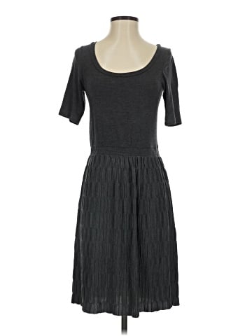Bordeaux Casual Dress (view 1)