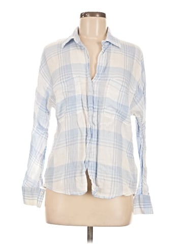 Vince. Long Sleeve Button-Down Shirt (view 1)