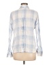Vince. Plaid Blue Long Sleeve Button-Down Shirt Size M - photo 2