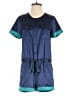 XXI Color Block Blue Romper Size S - photo 1