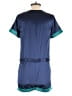 XXI Color Block Blue Romper Size S - photo 2