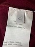 Thom Browne 100% Wool Burgundy Sleeveless Turtleneck Size EU (IT) 40 / US 4 - photo 6