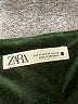 Zara Solid Black Cocktail Dress Size M - photo 7
