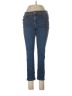 Inc Denim Solid Blue Jeans Size 10 (petite) - photo 1
