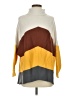 Unbranded Color Block Yellow Poncho Size S - photo 1