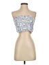 Shein Blue Tube Top Size 2 - photo 1
