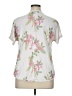Assorted Brands Floral Ivory Short Sleeve T-Shirt Size XL - photo 2
