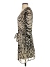 Express Animal Print Silver Cocktail Dress Size S - photo 5