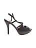 Fioni Black Silver Sandals Size 9 - photo 1