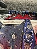 Draper's & Damon's 100% Polyester Paisley Blue 3/4 Sleeve Blouse Size S - photo 7