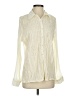 Claudia Richard 100% Polyester Ivory Long Sleeve Blouse Size XL - photo 1