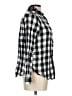 Gap Checkered-gingham Black Long Sleeve Button-Down Shirt Size L - photo 4