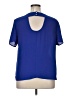 Daniel Rainn 100% Polyester Blue Short Sleeve Blouse Size XL - photo 2