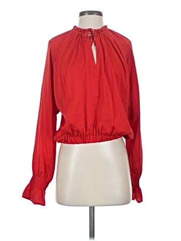 DKNY Jeans Long Sleeve Blouse (view 1)