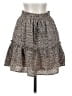 Buru Animal Print Brown Tan Casual Skirt Size XS - Sm - photo 1