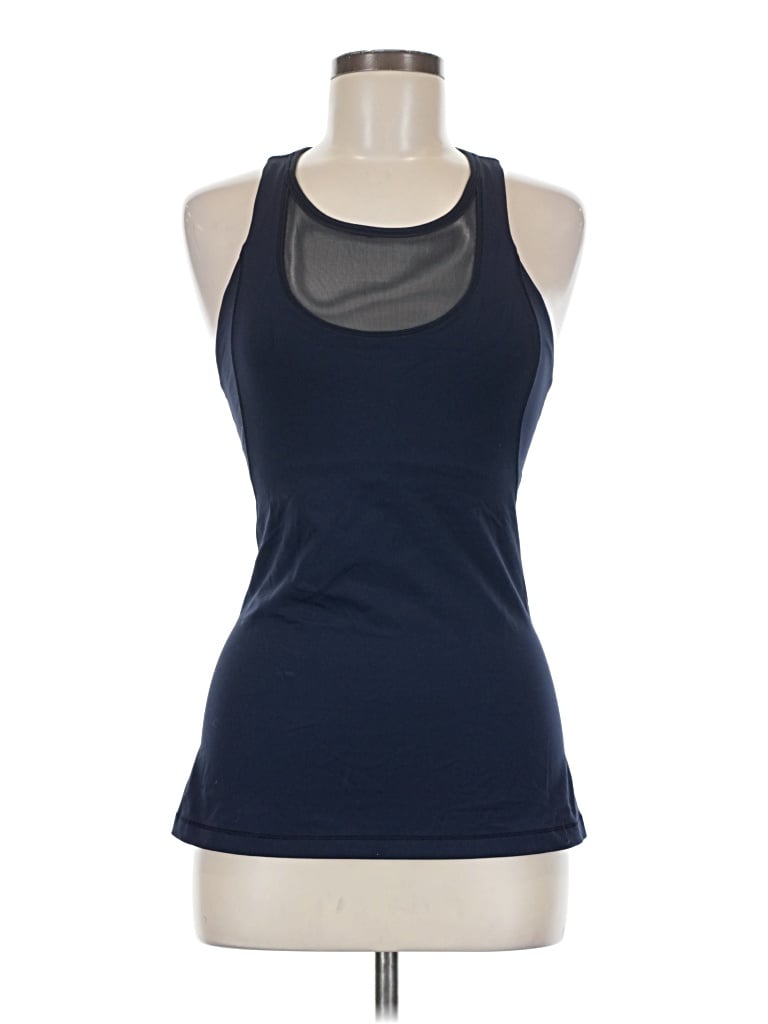 Pre-owned Lululemon Athletica Active Tank Top In Blue