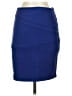 Papaya Solid Blue Formal Skirt Size S - photo 1