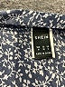 Shein 100% Polyester Blue Long Sleeve Blouse Size 6 - photo 7
