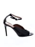 Lewit 100% Leather Black Sandals Size EU 39 1/2 - photo 1