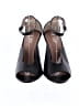 Lewit 100% Leather Black Sandals Size EU 39 1/2 - photo 2